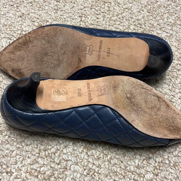 FS/NY navy kitten heels - Picture 5 of 5